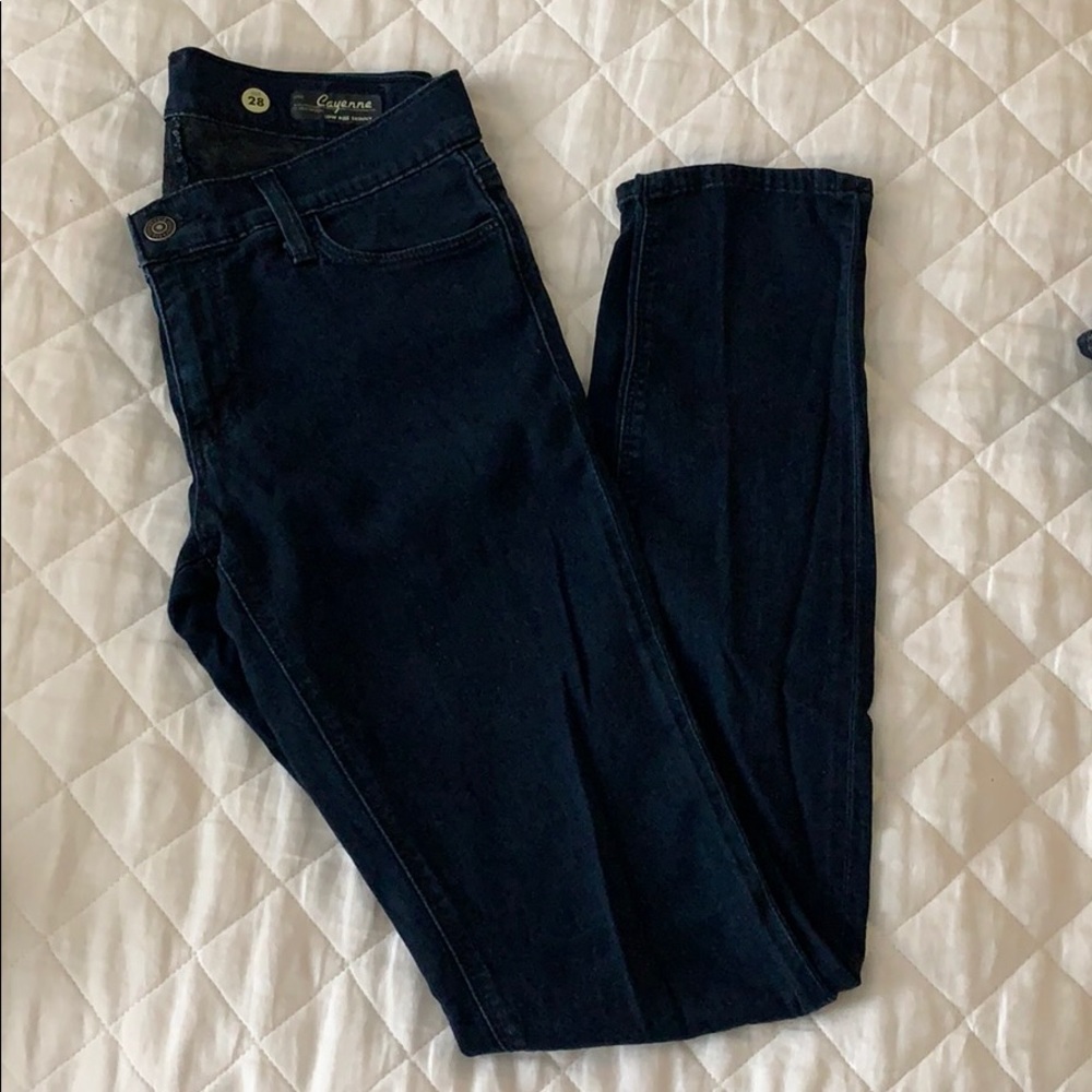 Red Engine navy blue denim skinny size 28
